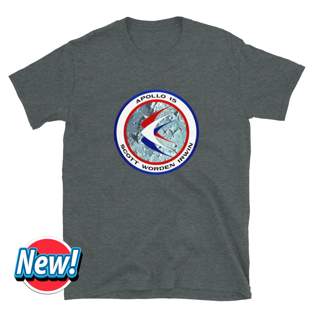 Apollo 15 Unisex T-Shirt - Image 3