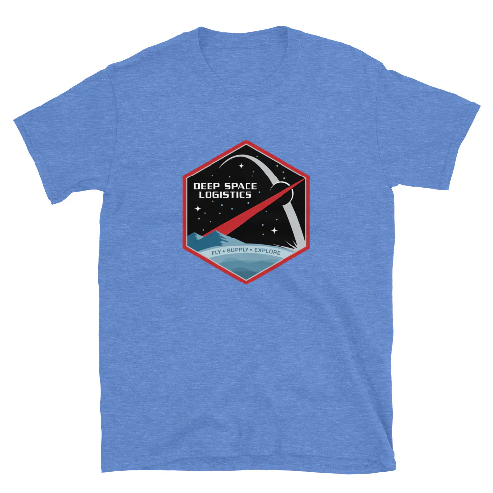 Deep Space Logistic Unisex T-Shirt - Image 6