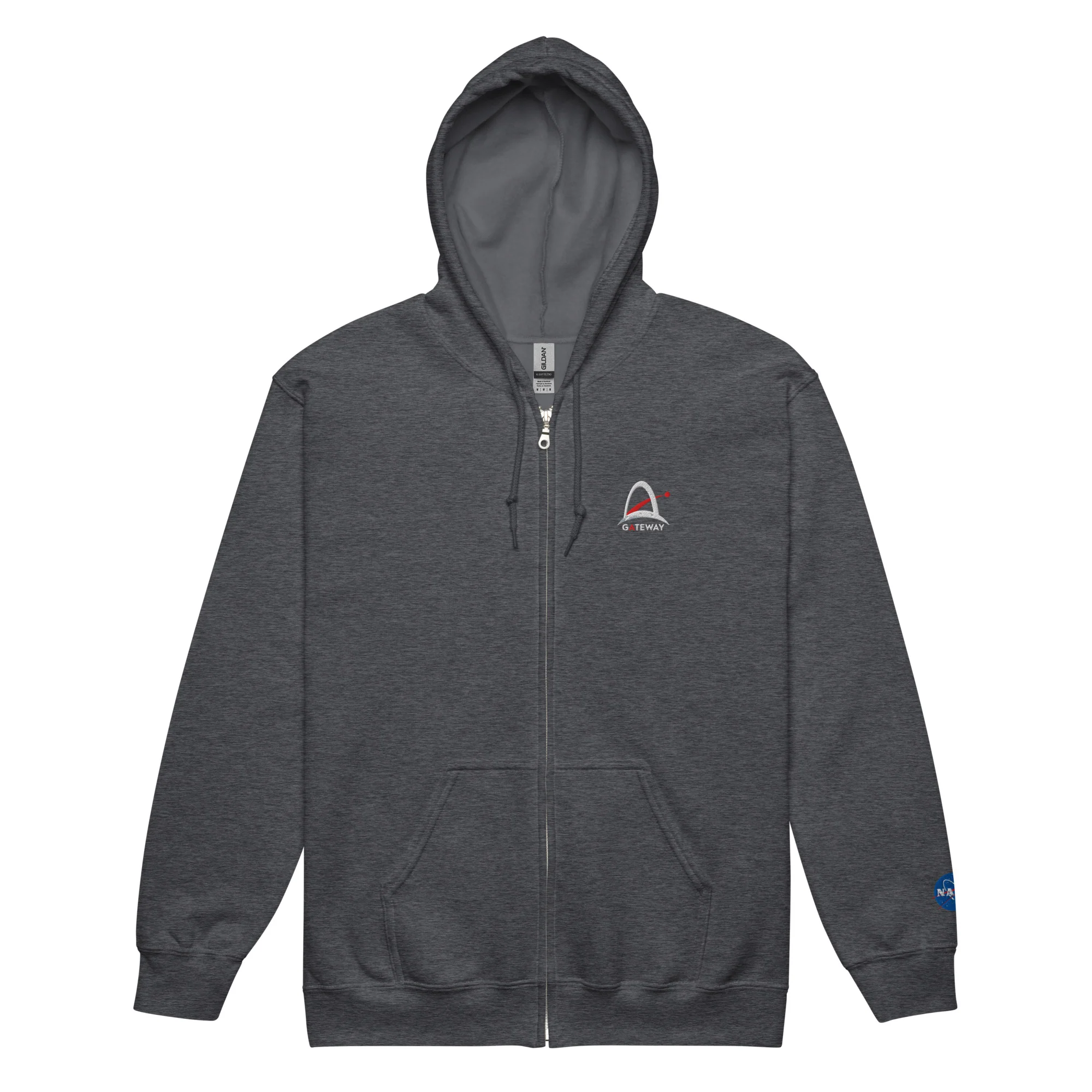 Gateway Unisex Zip Hoodie - Image 3