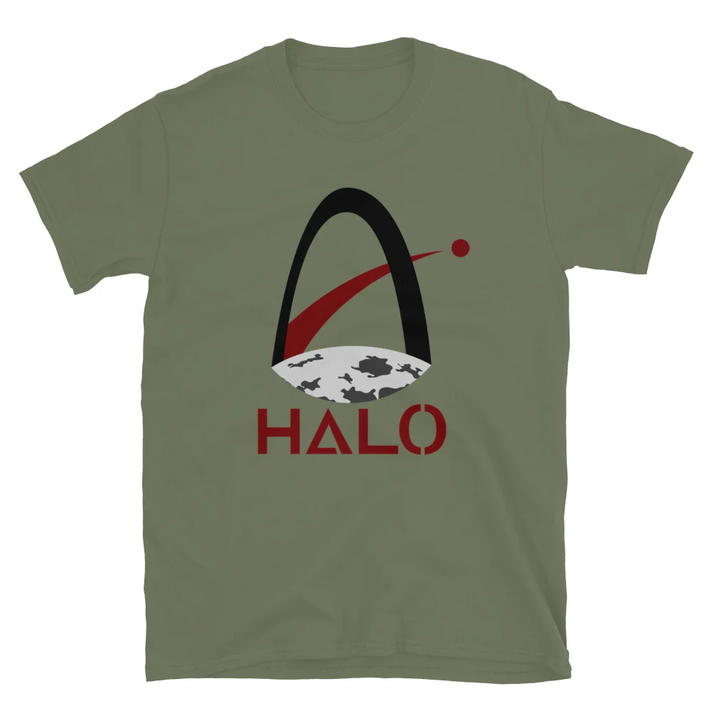 Halo Short-Sleeve Unisex T-Shirt - Image 4