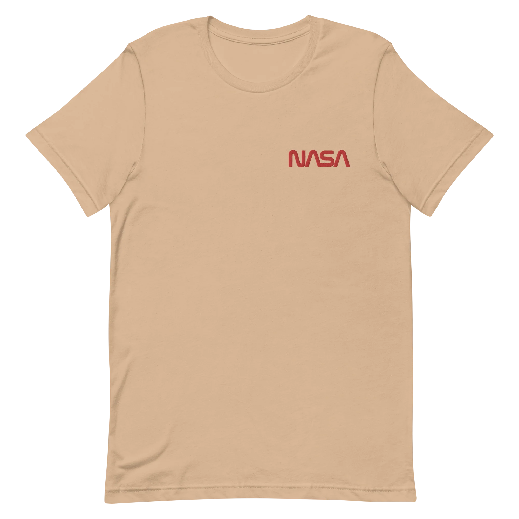 NASA Worm Embroidered  Unisex T-Shirt - Image 10
